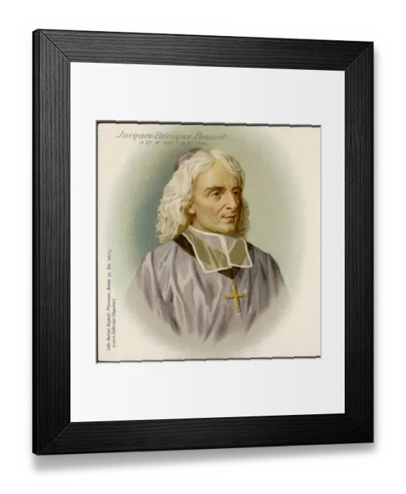 Framed Print : Bossuet (Anon) Framed Print : Bossuet (Anon)