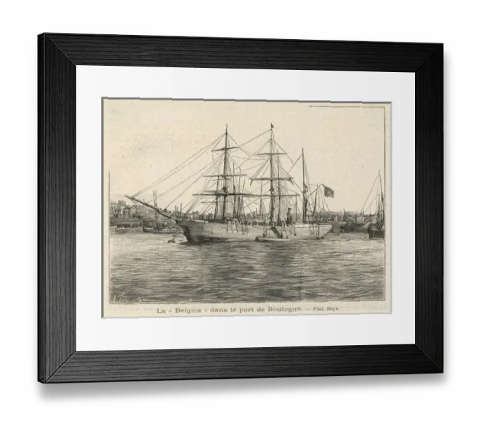 Framed Print : Belgica / Boulogne Framed Print : Belgica / Boulogne