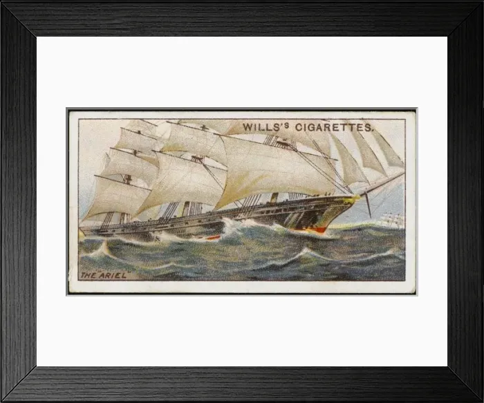 Framed Print : SAILING SHIP ARIEL Framed Print : SAILING SHIP ARIEL