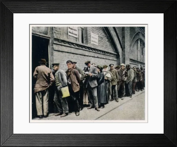 Framed Print : Germany / Soup Kitchen Framed Print : Germany / Soup Kitchen