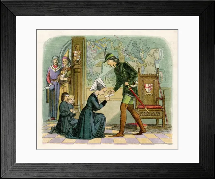 Framed Print : Edward & Lady Grey / Doyle Framed Print : Edward & Lady Grey / Doyle