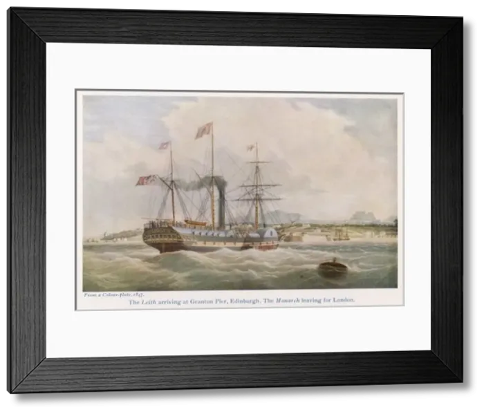 Framed Print : Steamship Leith 1847