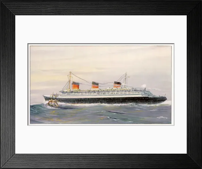 Framed Print : NORMANDIE (SEBILLE) Framed Print : NORMANDIE (SEBILLE)