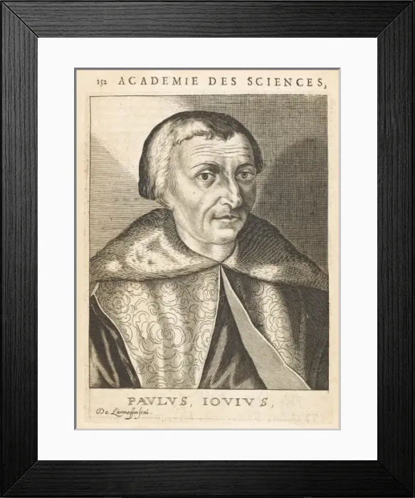 Framed Print : Paolo Giovio