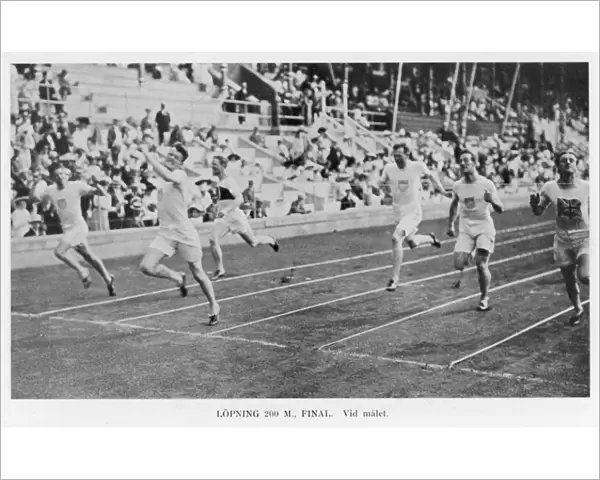 OLYMPICS  /  1912  /  200M FINAL