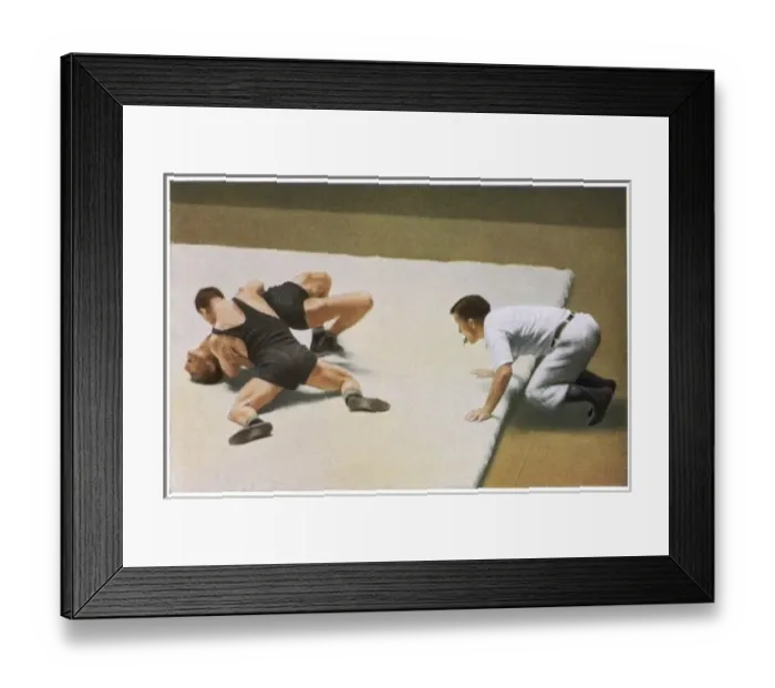 Framed Print : Olympics / 1932 / Wrestling Framed Print : Olympics / 1932 / Wrestling