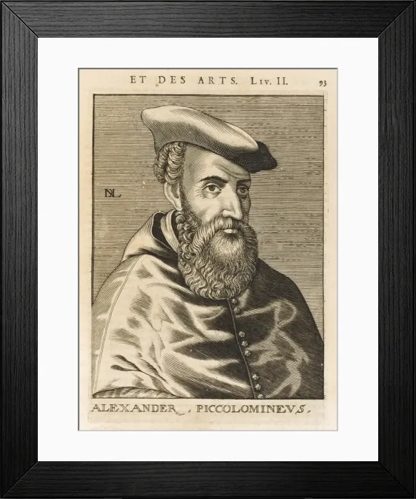 Framed Print : Alessandro Piccolomini