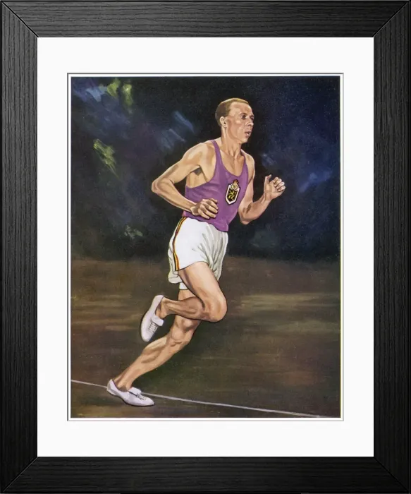 Framed Print : OLYMPICS / 1948 / 5000 METRE Framed Print : OLYMPICS / 1948 / 5000 METRE
