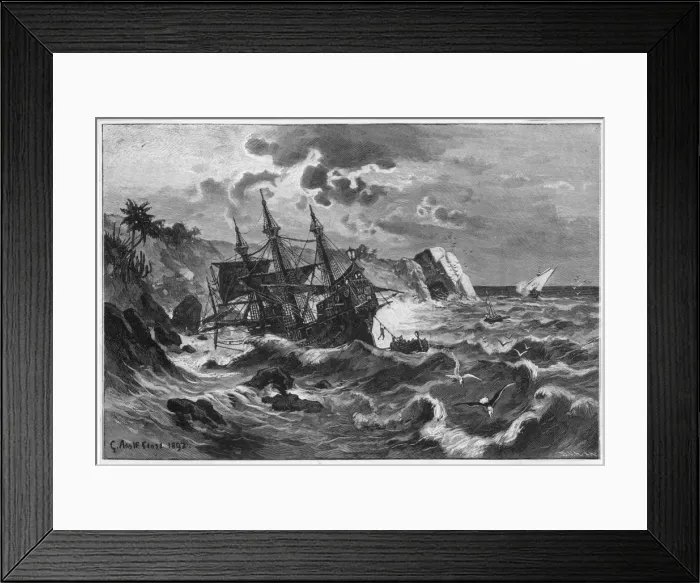 Framed Print : Columbus / San Domingo Framed Print : Columbus / San Domingo