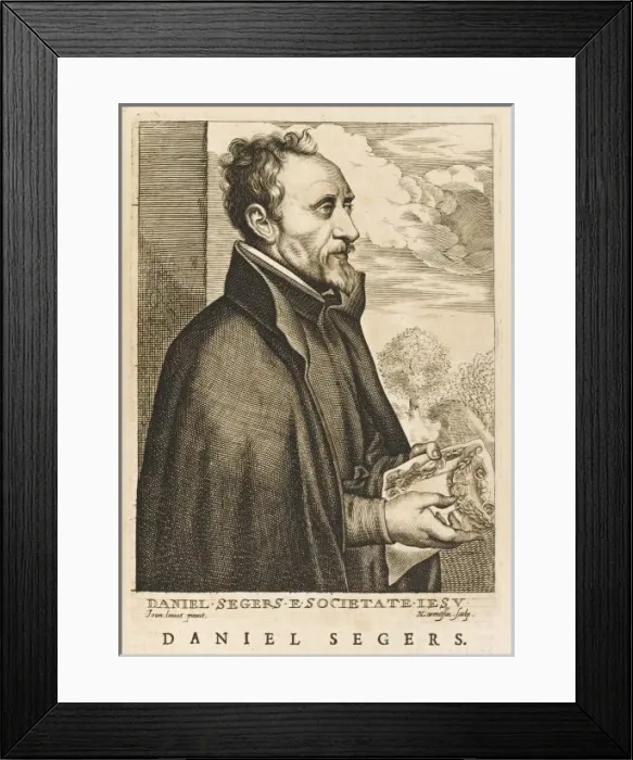 Framed Print : Daniel Zeghers Framed Print : Daniel Zeghers