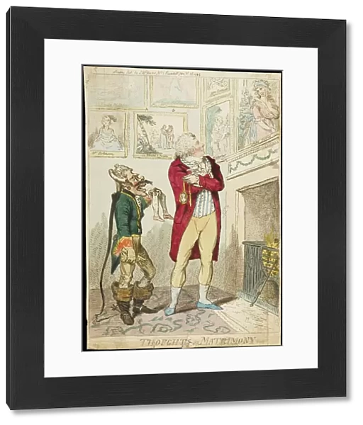 George Iv  /  1795 Cartoon