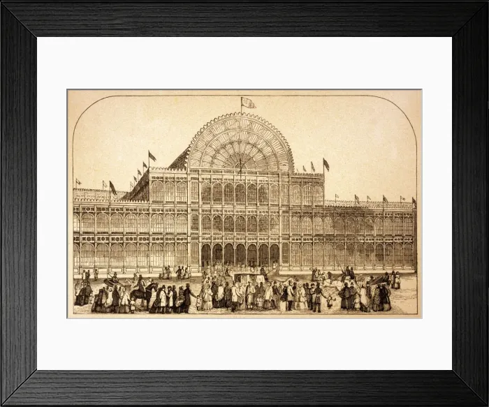 Framed Print : Crystal Palace / Exterior Framed Print : Crystal Palace / Exterior
