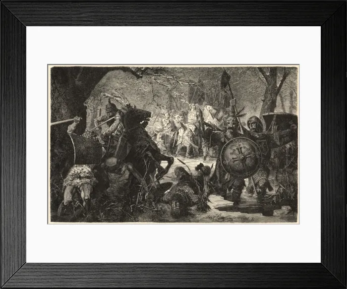 Framed Print : Ottokar II in Prussia Framed Print : Ottokar II in Prussia