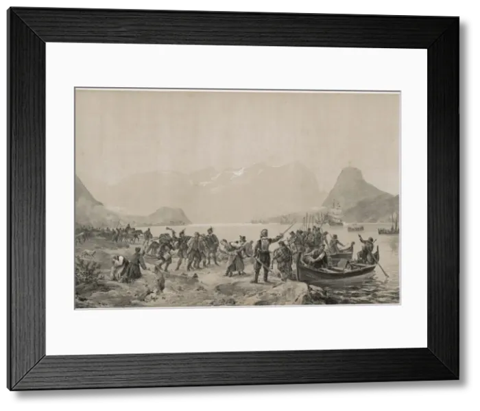 Framed Print : Sinclair at Romsdal Framed Print : Sinclair at Romsdal