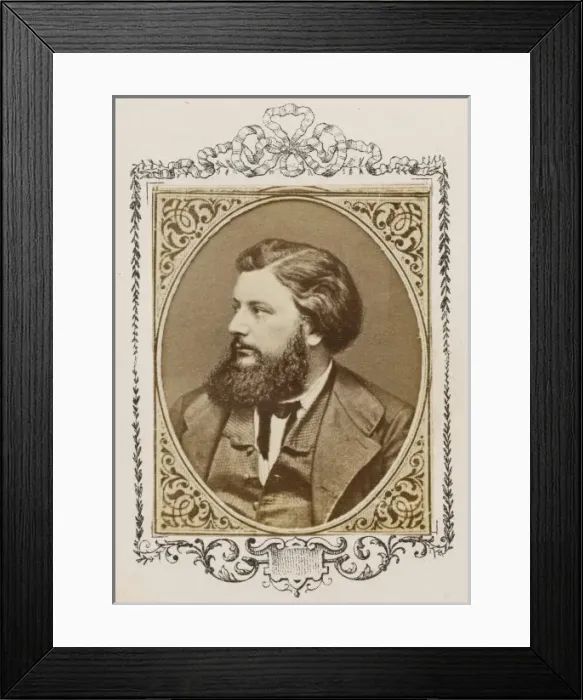 Framed Print : Gustave Courbet / Figaro A Framed Print : Gustave Courbet / Figaro A