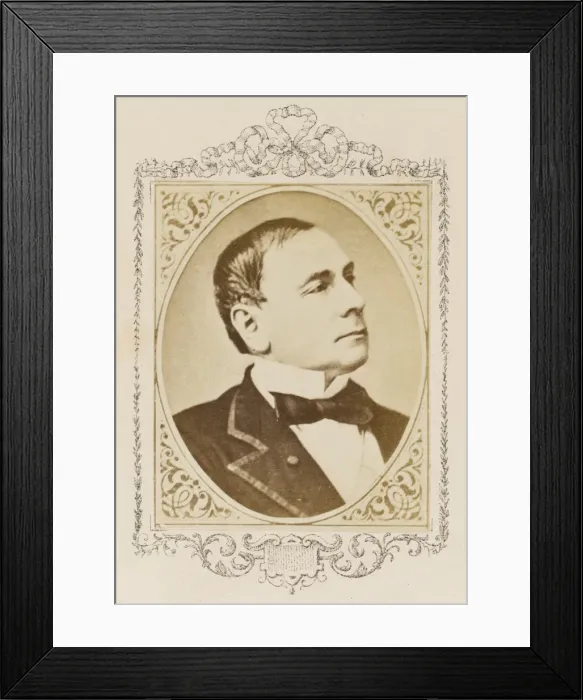 Framed Print : E De Girardin / Figaro Alb Framed Print : E De Girardin / Figaro Alb