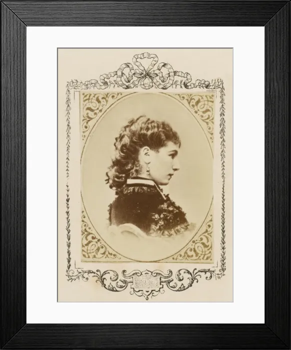Framed Print : Sarah Bernhardt / Figaro Framed Print : Sarah Bernhardt / Figaro