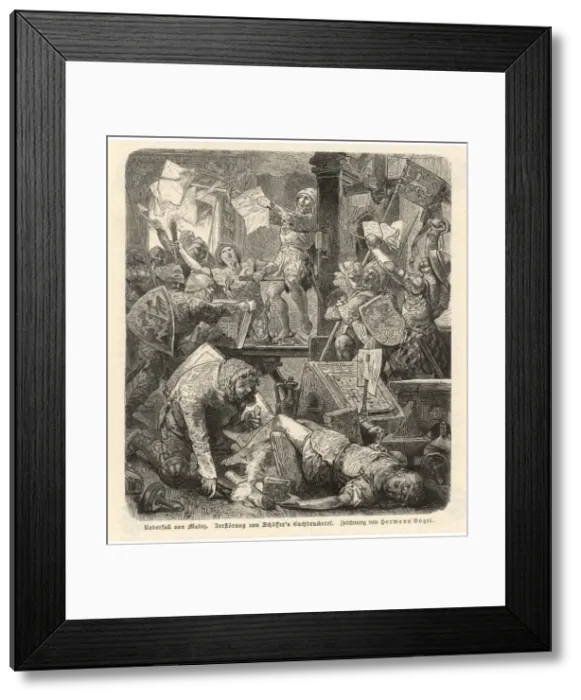Framed Print : Mainz Captured / 1462 Framed Print : Mainz Captured / 1462
