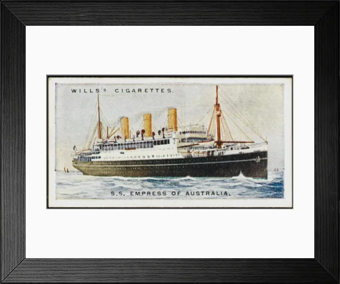 Framed Print : EMPRESS OF AUSTRALIA Framed Print : EMPRESS OF AUSTRALIA