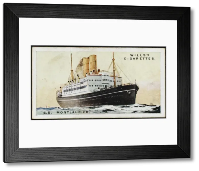 Framed Print : Steamship montlaurier Framed Print : Steamship montlaurier