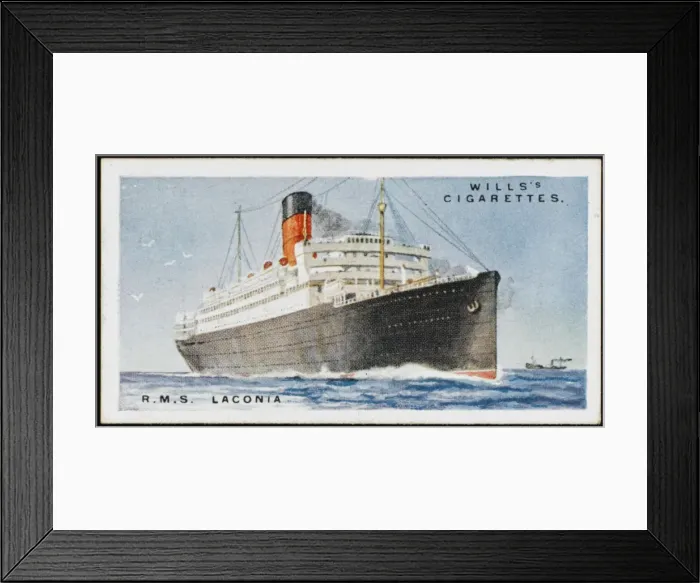 Framed Print : STEAMSHIPS / LACONIA Framed Print : STEAMSHIPS / LACONIA