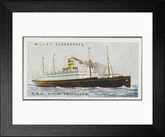 Framed Print : NIEUW AMSTERDAM Framed Print : NIEUW AMSTERDAM