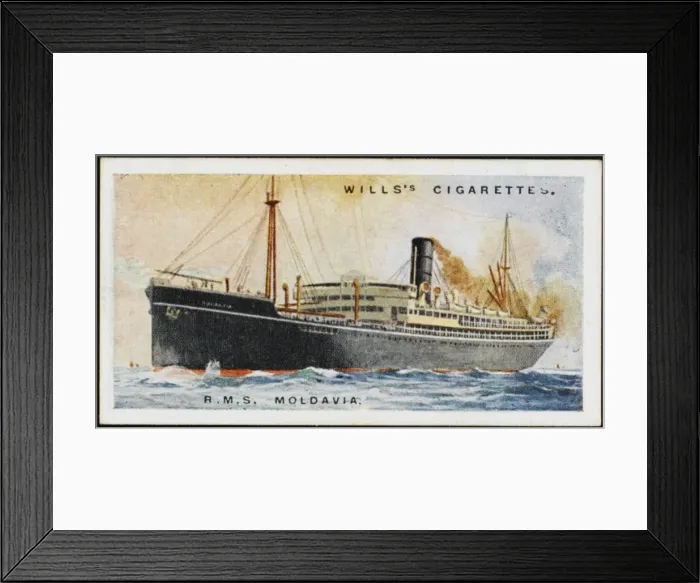 Framed Print : STEAMSHIP MOLDAVIA Framed Print : STEAMSHIP MOLDAVIA