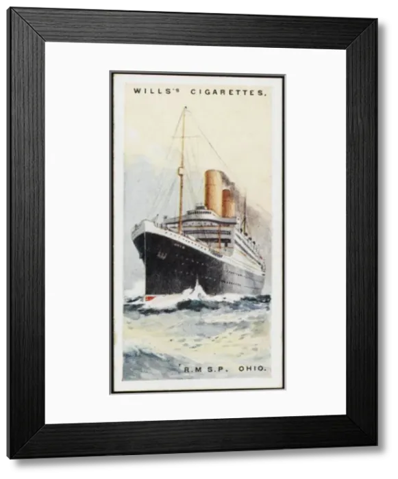 Framed Print : STEAMSHIP OHIO Framed Print : STEAMSHIP OHIO