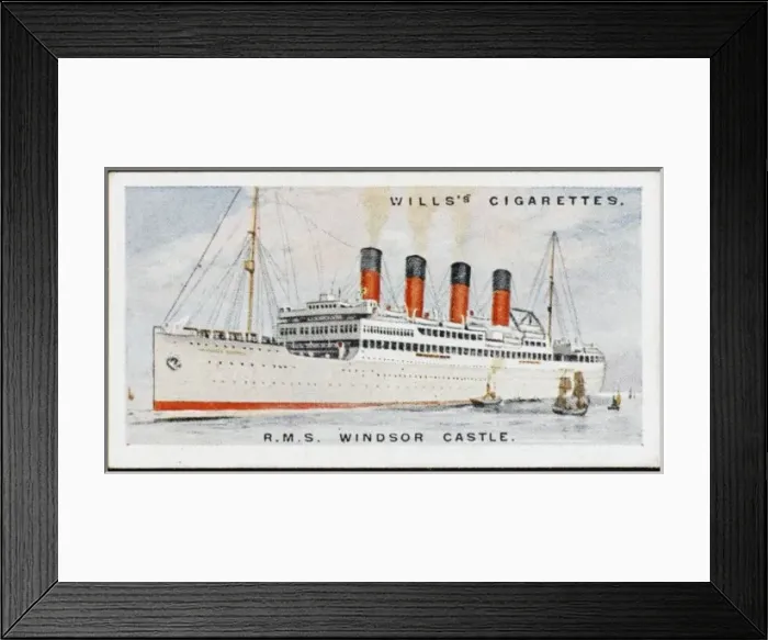 Framed Print : SHIP WINDSOR CASTLE Framed Print : SHIP WINDSOR CASTLE