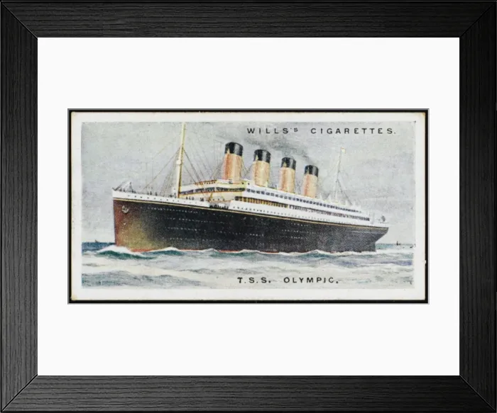 Framed Print : STEAMSHIP OLYMPIC Framed Print : STEAMSHIP OLYMPIC