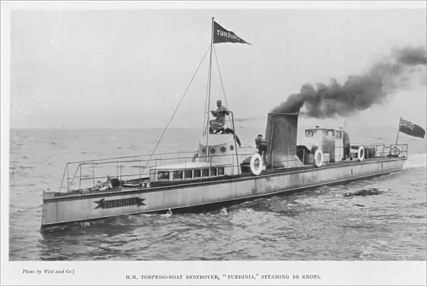 Turbinia - the first steam turbine-powered steamship