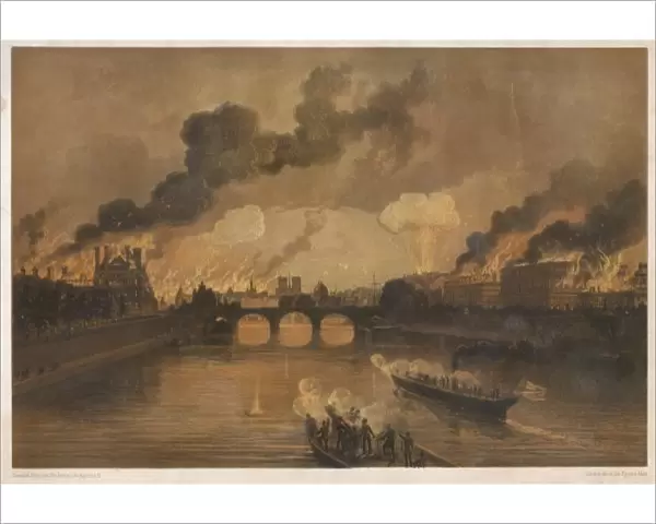 Paris Ablaze  /  1871