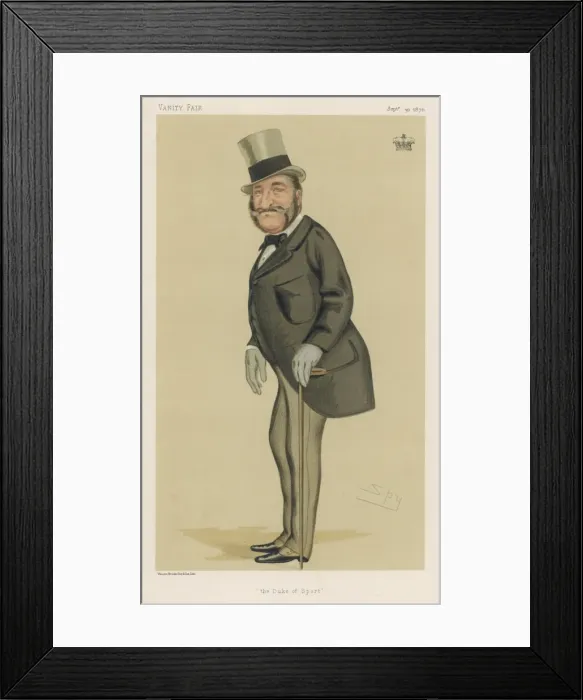 Framed Print : Beaufort / 8th Duke / Spy 76 Framed Print : Beaufort / 8th Duke / Spy 76