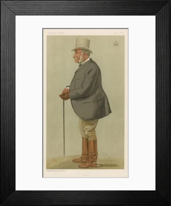 Framed Print : Beaufort / 8th Duke / Spy 93 Framed Print : Beaufort / 8th Duke / Spy 93