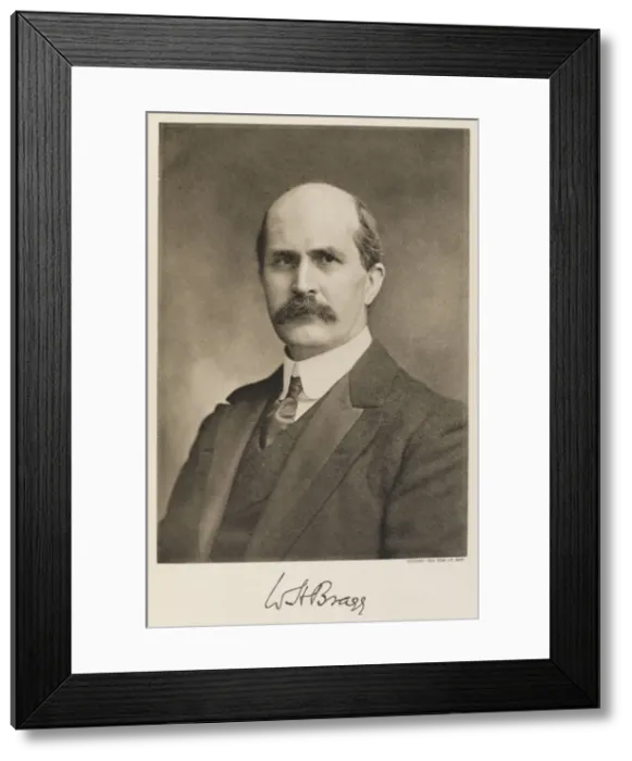 Framed Print : Wh Bragg / Nobel 1915 Framed Print : Wh Bragg / Nobel 1915