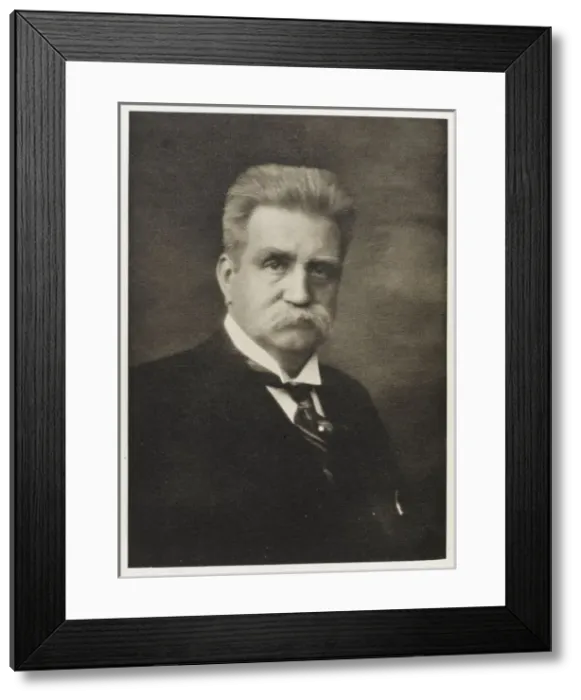 Framed Print : Kh Branting / Nobel 1921 Framed Print : Kh Branting / Nobel 1921