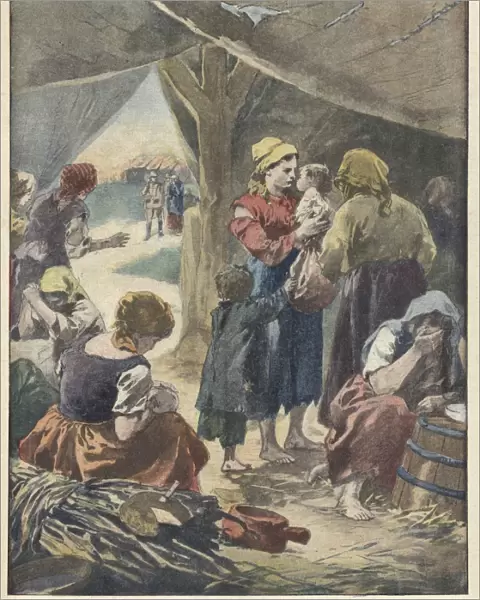 Boer Prisoners in Camp
