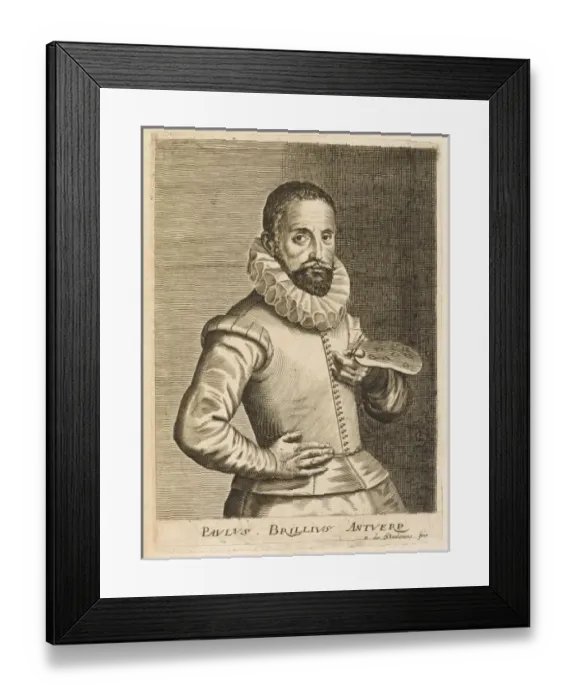 Framed Print : Paul Bril / Boulonois Framed Print : Paul Bril / Boulonois