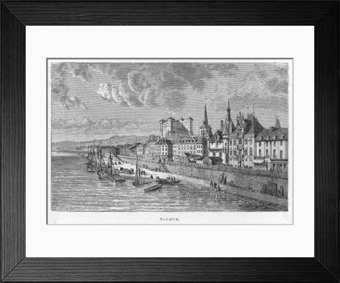 Framed Print : France / Saumur Framed Print : France / Saumur