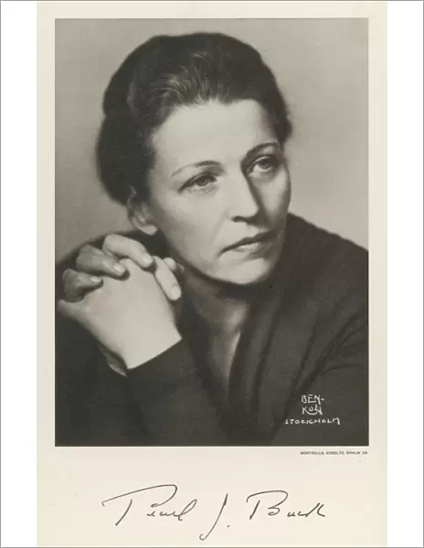 Pearl Buck  /  Nobel 1938