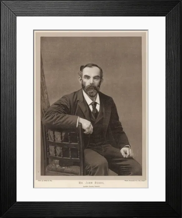 Framed Print : John Burns / Pen & Pencil Framed Print : John Burns / Pen & Pencil