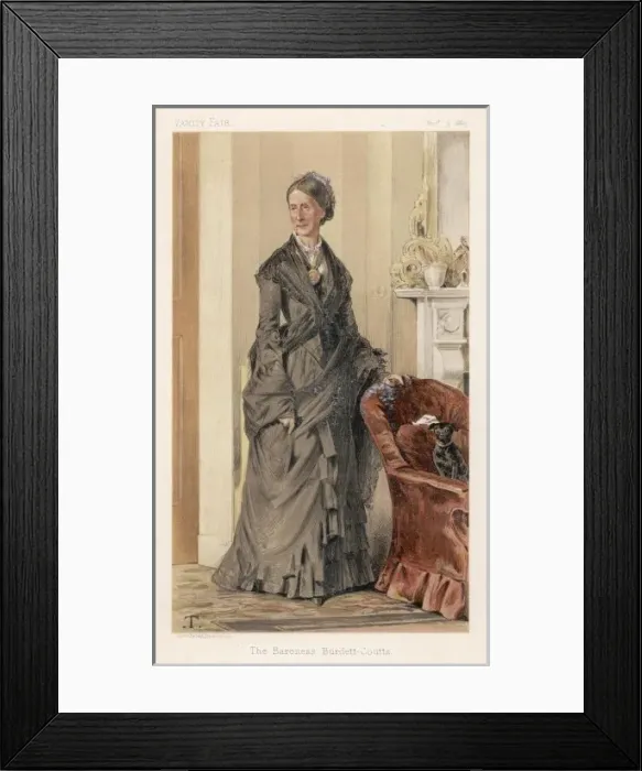 Framed Print : Baroness Burdett-Coutts Framed Print : Baroness Burdett-Coutts
