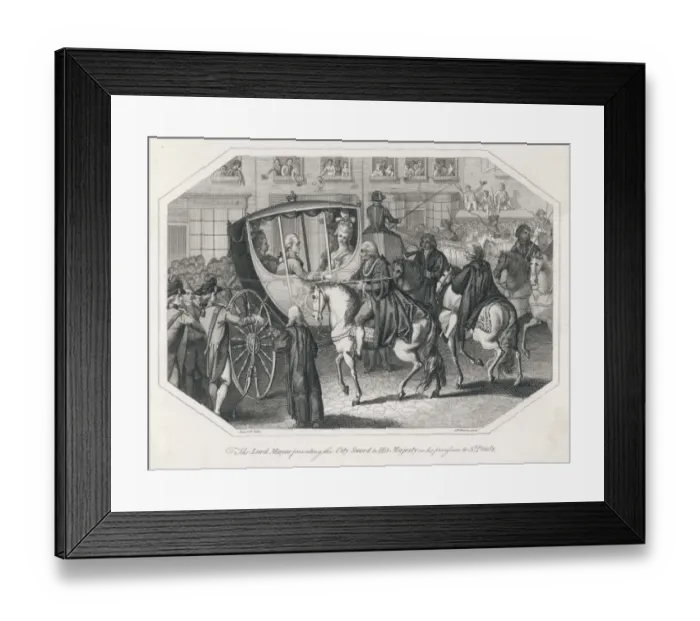 Framed Print : Events / Britain / 1789 / Giii Framed Print : Events / Britain / 1789 / Giii