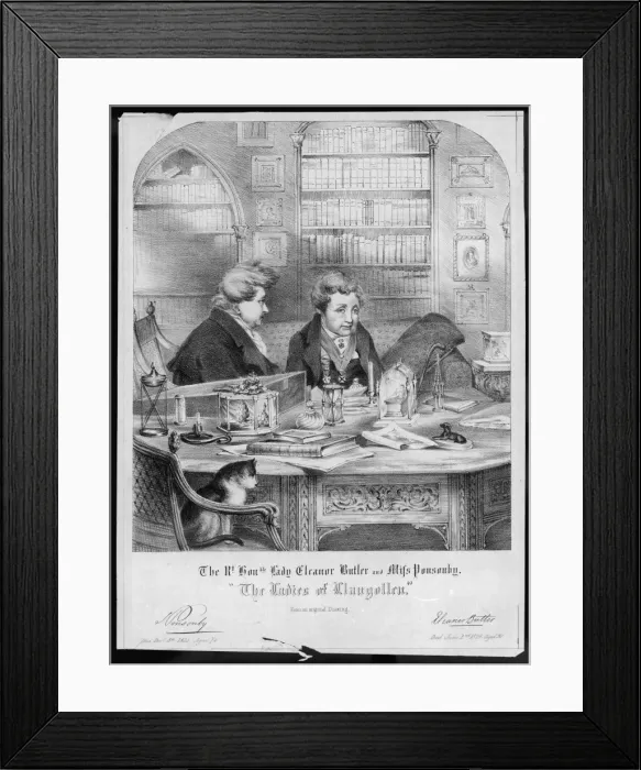 Framed Print : Lady Eleanor Butler / Fram Framed Print : Lady Eleanor Butler / Fram