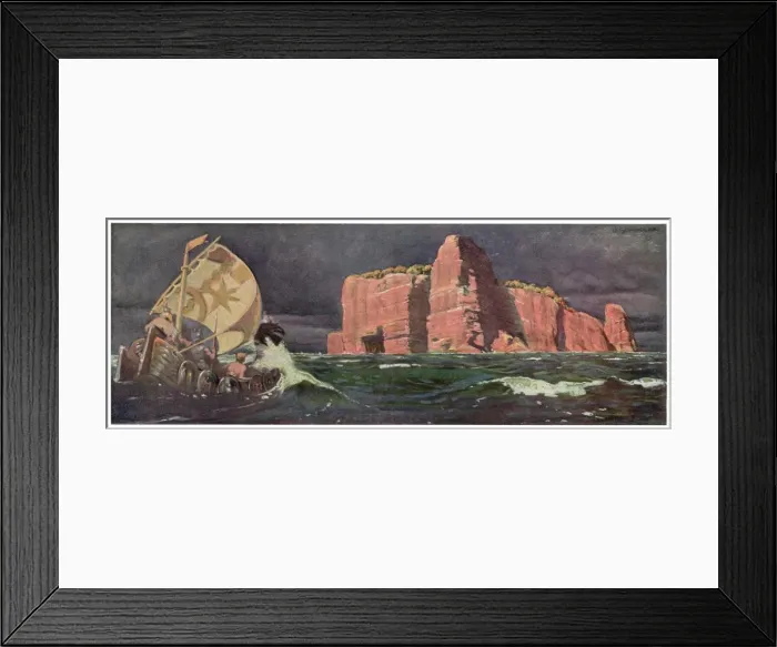 Framed Print : Vikings at Heligoland Framed Print : Vikings at Heligoland