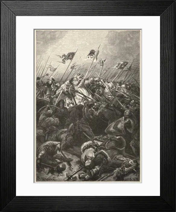 Framed Print : Flemish Defeat D artois Framed Print : Flemish Defeat D artois