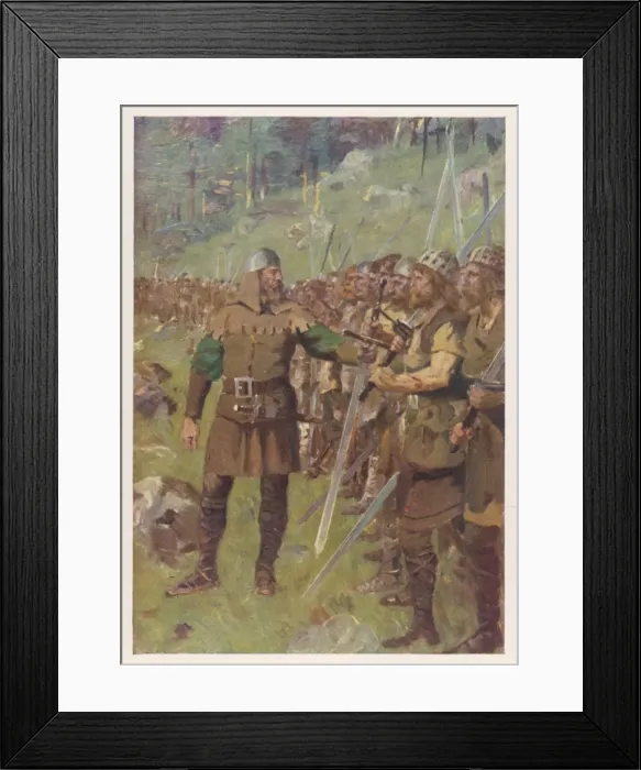 Framed Print : Sempach / Arnold 1386 Framed Print : Sempach / Arnold 1386