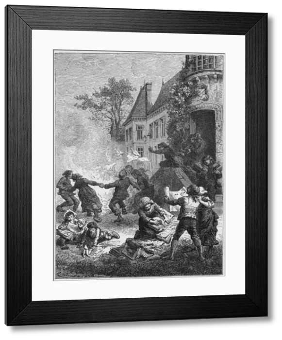 Framed Print : Revolution / Peasants 1789 Framed Print : Revolution / Peasants 1789