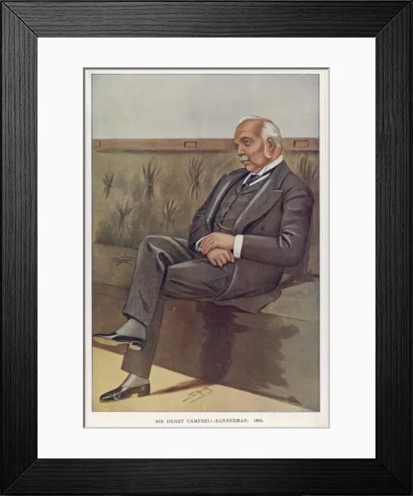 Framed Print : Campbell-Bannerman / Van F Framed Print : Campbell-Bannerman / Van F
