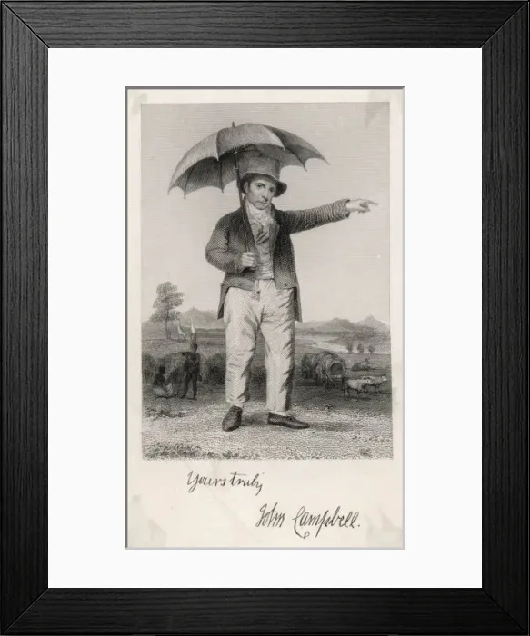Framed Print : John Campbell / Snow 1841 Framed Print : John Campbell / Snow 1841